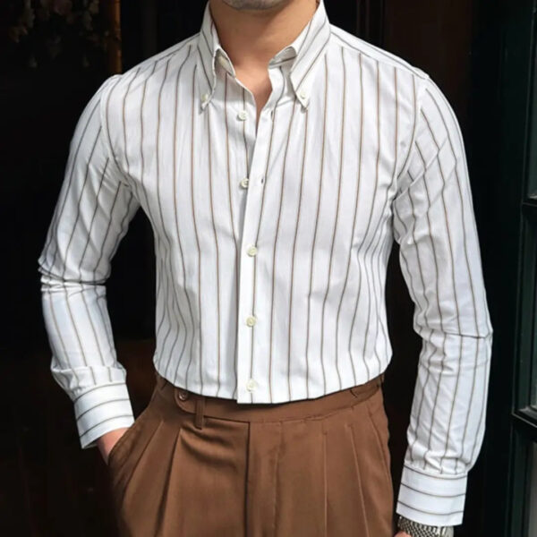 Camisa de manga larga Vicenza para hombre - Image 4