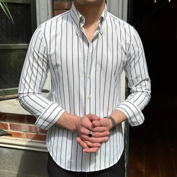 Camisa de manga larga Vicenza para hombre - Image 5